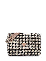 Sac Bandouliere Cessily Tweed Guess Beige cessily TS767921