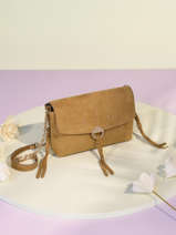 Cross Body Tas M Othilia Sude Leder Vanessa bruno Bruin othilia 55V40815