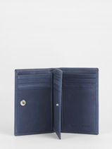 Porte-cartes Cuir Cuir Petit prix cuir Bleu elegance SA907-vue-porte