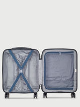 Valise Cabine Air Armour Delsey Bleu air armour - 3866-803-vue-porte