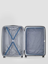 Valise Rigide Air Armour Delsey Noir air armour 3866-821-vue-porte
