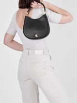 Sac Bandoulire Charli Cuir Lauren ralph lauren Noir charli 31852113-vue-porte