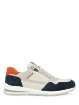 Sneakers Bradley En Cuir Mephisto Bleu men BRADLEY