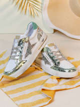 Sneakers Arto En Cuir Semerdjian Vert women ARTO7652