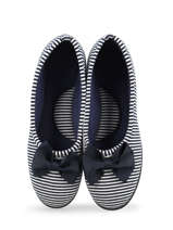 Chaussons Isotoner Bleu accessoires 97328