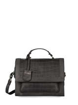 Cross Body Tas Icon Ivy Leder Burkely Zwart icon ivy 29
