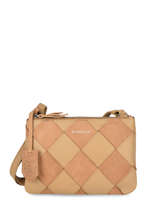 Sac Bandouliere Even Ella Cuir Burkely Beige even ella 69
