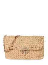 Sac Port paule L Moon Raphia Vanessa bruno Beige moon raphia 73V40737