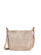 Sac Bandoulire Bern K Cuir Mila louise Beige vintage 3523X