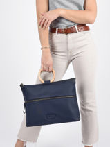 Handtas Succulente Woomen Blauw succulente WSUC05-vue-porte