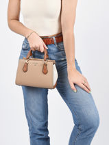 Cross Body Tas Marilyn Leder Michael kors Bruin marilyn S2G6AC1T-vue-porte
