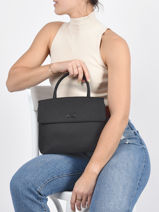 Cross Body Tas Clarita Leder Nathan baume Blauw nathan 18-vue-porte