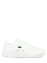 Sneakers T-clip Uit Leder Lacoste Wit men 3SMA0023