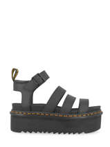 Sandales plateformes blaire quad hydro en cuir-DR MARTENS