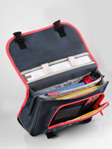 Cartable 2 Compartiments Cameleon Bleu actual PBBACA35-vue-porte