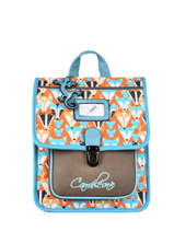 Sac  Dos 1 Compartiment Cameleon Orange retro PBRESD30