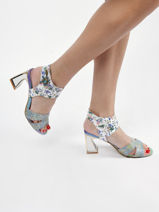 Sandalen met hak jacbo leder-LAURA VITA-vue-porte