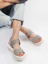 Sandalen met sleehak leder-GABOR-vue-porte