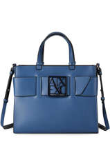 Sac Port Main Susy Susy Armani exchange Bleu susy A874