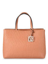 Handtas Liz Met Relifprint Armani exchange Bruin liz CC793