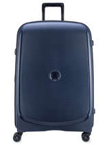 Harde Reiskoffer Belmont + Delsey Blauw belmont + 3861826
