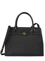 Sac  Main Fenwick Cuir Lauren ralph lauren Noir fenwick 31809891