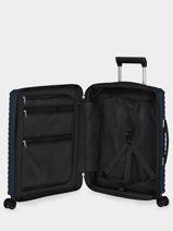 Valise Cabine Upscape Samsonite Bleu upscape KJ1001-vue-porte