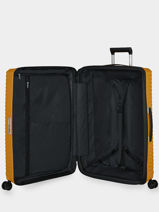 Valise Rigide Upscape Samsonite Jaune upscape KJ1004-vue-porte