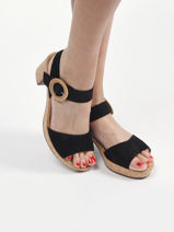 Sandalen met blokhak leder-GABOR-vue-porte
