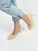 Pumps uit leder-TAMARIS-vue-porte