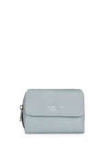 Porte-monnaie Grained Miniprix Bleu grained H6012