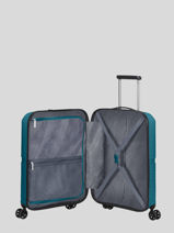 Valise Cabine Airconic American tourister Bleu airconic 88G001-vue-porte