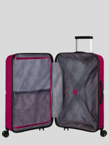 Valise Rigide Airconic American tourister Violet airconic 88G002-vue-porte