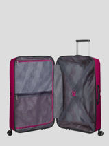 Valise Rigide Airconic American tourister Violet airconic 88G003-vue-porte