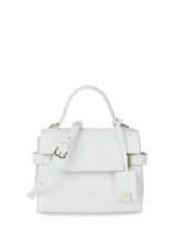 Sac Bandoulire Emilie Cuir Le tanneur Blanc emily TEMI1000