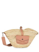 Sac Bandoulire Panier Craie Marron panier PANIERPM