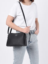 Sac Bandoulire Grained Miniprix Violet grained F2516-vue-porte