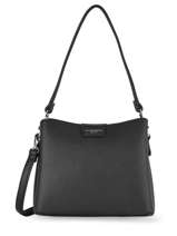 Sac Bandouli�re Grained Miniprix Noir grained F2548