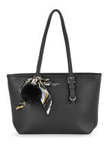 Sac Port� �paule Grained Miniprix Noir grained F2531