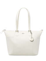 Schoudertas Daily Classic Lacoste Wit daily classic NF3421DC
