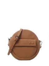 Sac Bandoulire Dorine Cuir Nathan baume Marron nathan 32PO