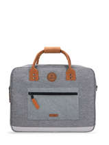 Porte Documents (main) Cabaia Gris laptop MESS