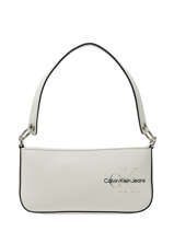 Baguette Tas Sculpted Monogram Calvin klein jeans Wit sculpted monogramme K609570