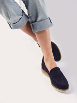 Mocassins uit leder-TAMARIS-vue-porte