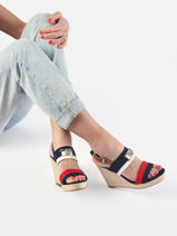 Sandalen met hoge sleehak essential-TOMMY HILFIGER-vue-porte