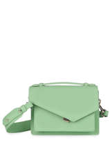 Cross Body Tas Zo� Leder Lancaster Groen zoe 10