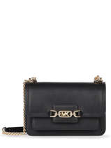 Sac Bandoulire Heather Cuir Michael kors Noir heather S2G7HL3L