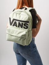 Sac à Dos Vans Vert backpack VN0A5KHP-vue-porte