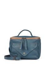 Cross Body Tas Vintage Paul marius Blauw vintage GAVROCH2
