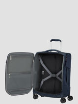 Uitbreidbare Soepele Reiskoffer Respark Samsonite Blauw respark KJ3006-vue-porte